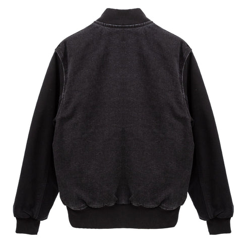 Carhartt WIP Paxon Bomber Black/Black Stone Washed I033273.00E.06.03 Degli Uberti